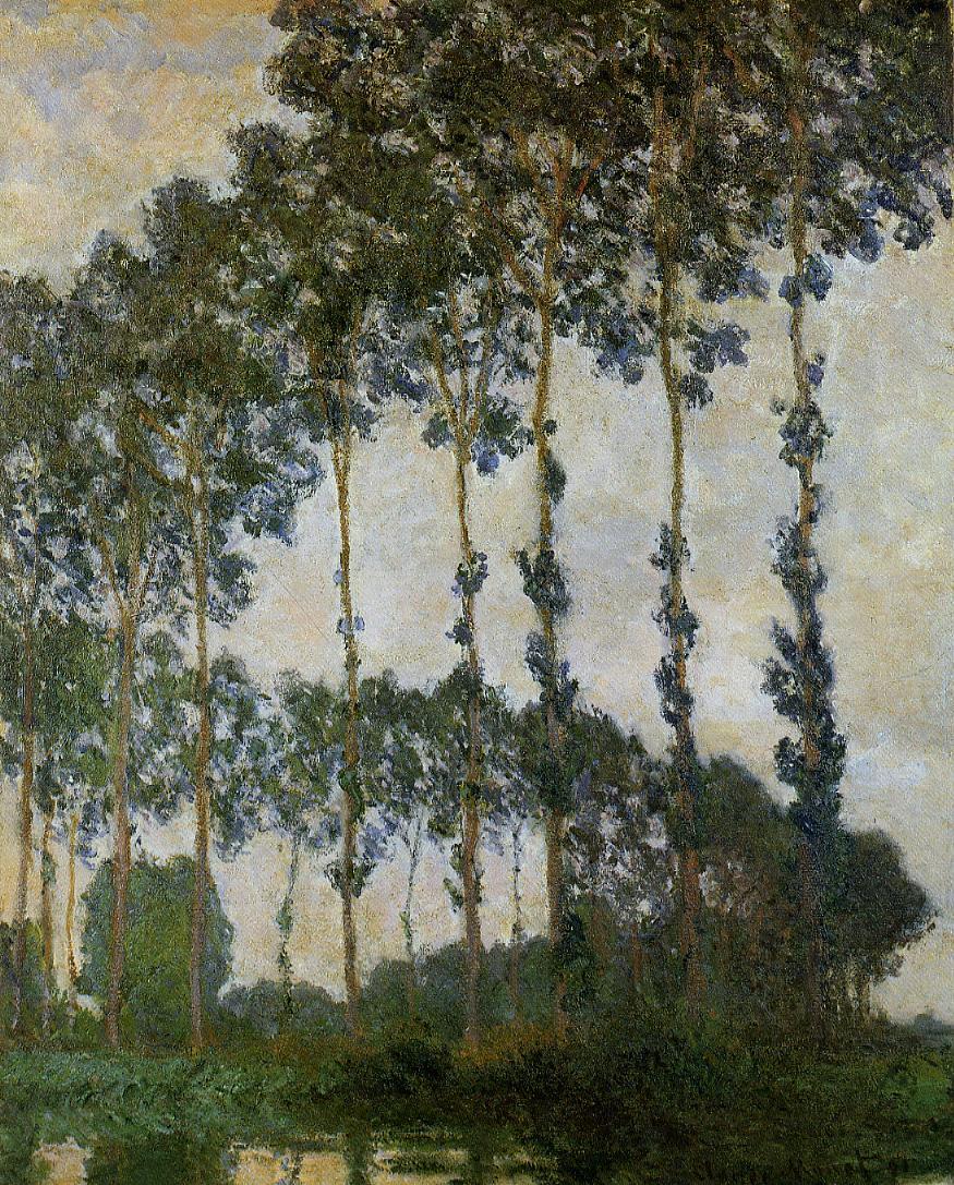 Poplars at Giverny 1891